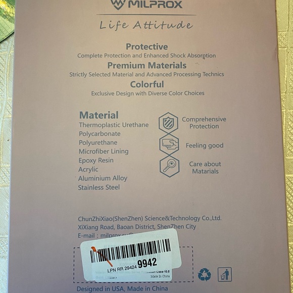 Milprox protective case for 10.5 IPAD - Picture 5 of 7